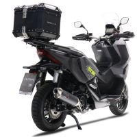 Pot echappement compatible avec Honda Forza 350 2021-2024, Pentascooter, Pot echappement racing,silencieux avec db killer et des tuyaux de liaison sans homologation 