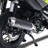 Pot echappement compatible avec Honda Forza 350 2021-2024, Pentascooter, Pot echappement racing,silencieux avec db killer et des tuyaux de liaison sans homologation 