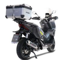 Pot echappement compatible avec Honda Forza 350 2021-2024, Pentascooter, Pot echappement racing,silencieux avec db killer et des tuyaux de liaison sans homologation 