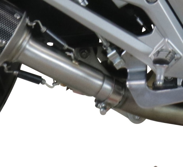 Pot echappement compatible avec Honda Nc 750 X - S Dct 2017-2020, Furore Evo4 Nero, Échappement légal, homologué,silencieux avec db killer amovible et tuyau de liaison spécifique 