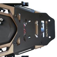 Top case GPR TECH compatible with  Zontes 350 T1 ADV 2022/2024 e5 GPR TECH Top case in aluminum, black color with specific plate included Capacity 45 LT.
