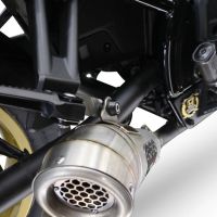 GPR exhaust compatible with  Honda Rebel 1100 2021-2024, Powercone Evo, Slip-on exhaust including removable db killer and link pipe, EPA-compliant 