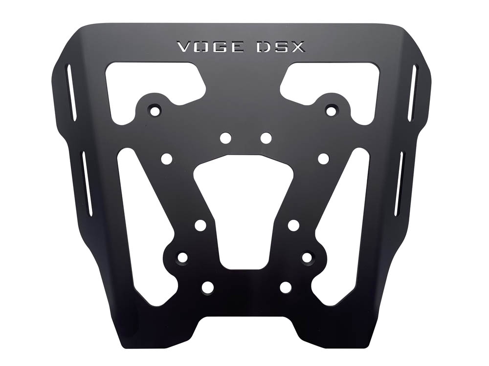 GPR TECH compatible with  Voge 900DSX 2024/2025 e5 GPR TECH Top case in aluminum, silver color with specific plate included Capacity 45 LT.