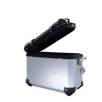 GPR TECH compatible with  Benelli Trk 502 2017/2020 e4 GPR TECH Pair of side cases aluminum made, silver color with specific pannier holder Capacity 38 LT. + 38 LT.