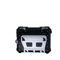 GPR TECH compatible with  Honda Crf 1000 L Africa Twin 2018/2020 e4 GPR TECH Pair of side cases aluminum made with contoured right side, black color with specific pannier holder Capacity 38 LT. + 32 LT.