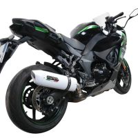 Pot echappement compatible avec Kawasaki Ninja 1000 Sx 2020-2020, Albus Evo4, Échappement légal, homologué,silencieux avec db killer amovible et tuyau de liaison spécifique 