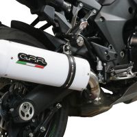 Pot echappement compatible avec Kawasaki Ninja 1000 Sx 2020-2020, Albus Evo4, Échappement légal, homologué,silencieux avec db killer amovible et tuyau de liaison spécifique 