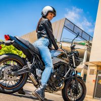 Pot echappement compatible avec Kawasaki Z 650 RS 2021-2023, Deeptone Inox, Pot échappement complet, non légal pour les pays de l'UE, avec db killer amovible 