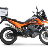 Top case GPR TECH compatible with  Ktm Lc 8 1290 Super Adv 2015/2016 e3 GPR TECH Top case in aluminum, silver color with specific plate included Capacity 45 LT.