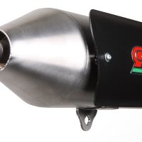 Pot echappement compatible avec Quadro 350 S 2012-2016, Power Bomb, Échappement légal, homologué,silencieux avec db killer amovible 