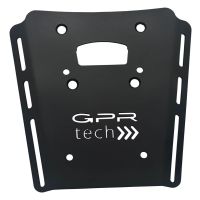 GPR TECH compatible with  Moto Morini X-CAPE 650 2021/2024 e5 GPR TECH Top case in aluminum, black color with specific plate included Capacity 45 LT.