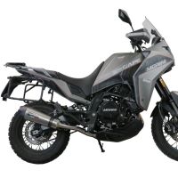 GPR exhaust compatible with  Moto Morini X-CAPE 650 2021-2024, New Grand Prix Evo Titanium, Mid-Full system exhaust including removable db killer 