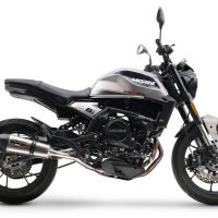 GPR exhaust compatible with  Moto Morini Seiemmezzo Scr 2022-2024, New Grand Prix Evo Titanium, Mid-Full system exhaust including removable db killer 