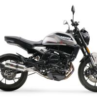 Pot echappement compatible avec Moto Morini Seiemmezzo Str 2022-2024, M3 Inox , Système demi complet homologué,pas légal pour les marchés européens, y compris db killer amovible 