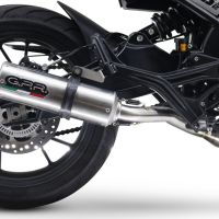Pot echappement compatible avec Moto Morini Seiemmezzo Str 2022-2024, M3 Inox , Système demi complet homologué,pas légal pour les marchés européens, y compris db killer amovible 