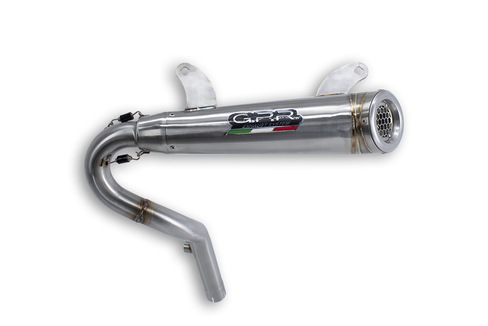 Pot echappement compatible avec Can Am Outlander 570 XT / DPS / XMR 2017-2023, Powercone Evo, Système complet homologué pour les marchés non européens 