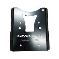 GPR TECH compatible with  Ktm SMT 890 2023/2024 e5 GPR TECH PLATE SPECIFIC TITANIUM TOP CASE-ALPITECH 35/55 LT compatible with original luggage rack,titanium made with 4 anchor points