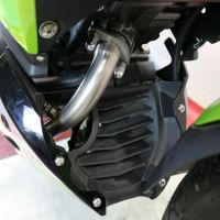 Pot echappement compatible avec Keeway Rkf 125 2021-2023, Albus Ceramic, Pot échappement complet, non légal pour les pays de l'UE, avec db killer amovible 