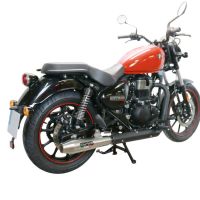 Pot echappement compatible avec Royal Enfield Meteor 350 2021-2023, Ultracone, Pot échappement racing, avec les tuyaux de liaison, article sans homologation 