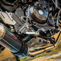 GPR exhaust compatible with  Kawasaki Z650RS 2021-2023, Satinox Poppy , Full system including silencer approved for noise,db killer and catalyst, EPA-compliant compliant for inspection 