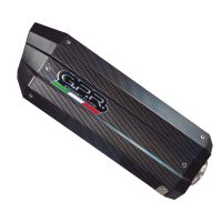 Pot echappement compatible avec Bmw R 1250 R -Rs 2021-2024, Sonic Poppy, Échappement légal, homologué,silencieux avec db killer amovible et tuyau de liaison spécifique 