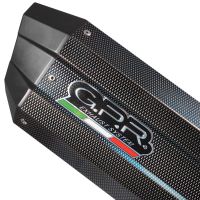 Pot echappement compatible avec Bmw R 1250 R -Rs 2021-2024, Sonic Poppy, Échappement légal, homologué,silencieux avec db killer amovible et tuyau de liaison spécifique 