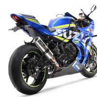Pot echappement compatible avec Suzuki Gsx-R 1000 - 1000 R 2021-2025, M3 Inox , Pot échappement racing, avec les tuyaux de liaison, article sans homologation 