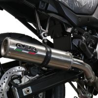 Pot echappement compatible avec Suzuki V-Strom DL650 2017-2020, M3 Inox , Système demi complet homologué,pas légal pour les marchés européens, y compris db killer amovible 