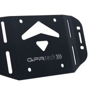 Top case GPR TECH compatible with  Kawasaki Versys 1000 i.e. 2019/2020 e4 GPR TECH Top case in aluminum, black color with specific plate included Capacity 45 LT.