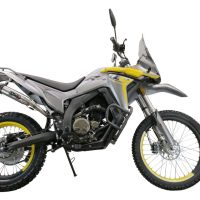 Pot echappement compatible avec Voge 300Rally 2022-2024, Deeptone Inox, Pot Echappement homologué pour les marchés non européens 