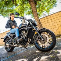 Pot echappement compatible avec Kawasaki Vulcan 650 S 2014-2016, Powercone Evo, Pot échappement complet, non légal pour les pays de l'UE, avec db killer amovible 