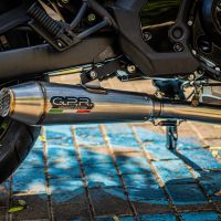 GPR exhaust compatible with  Kawasaki Vulcan 650 2014-2016, Ultracone, Full system exhaust including removable db killer and catalyst, EPA-compliant 