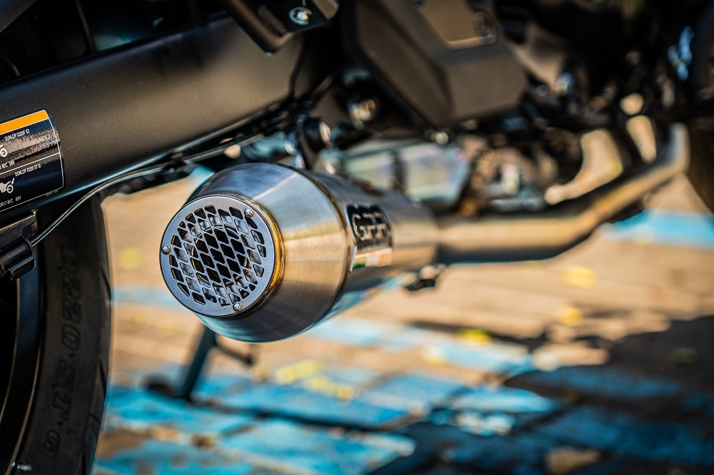 GPR exhaust compatible with  Kawasaki Vulcan 650 2021-2023, Ultracone, Full system exhaust including removable db killer and catalyst, EPA-compliant 