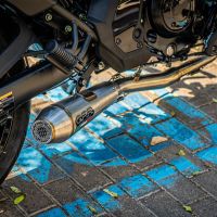 GPR exhaust compatible with  Kawasaki Vulcan 650 2021-2023, Ultracone, Full system exhaust including removable db killer and catalyst, EPA-compliant 