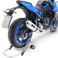 GPR pot echappement compatible avec  Suzuki Gsx-8R 2022-2024, Albus Evo4, Homologué et légal, système d'échappement complet avec catalyseur et db killer amovible 