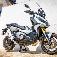 Pot echappement compatible avec Honda Forza 750 2021-2024, Albus Evo4, Échappement légal, homologué,silencieux avec db killer amovible et tuyau de liaison spécifique 