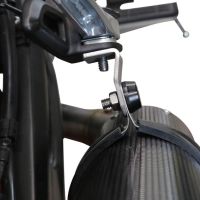 Pot echappement compatible avec Yamaha Mt-07 2021-2024, M3 Poppy , Pot échappement complet, non légal pour les pays de l'UE, avec db killer amovible 