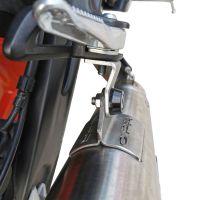 Pot echappement compatible avec Yamaha Mt-07 2021-2024, Powercone Evo, Pot échappement complet, non légal pour les pays de l'UE, avec db killer amovible 