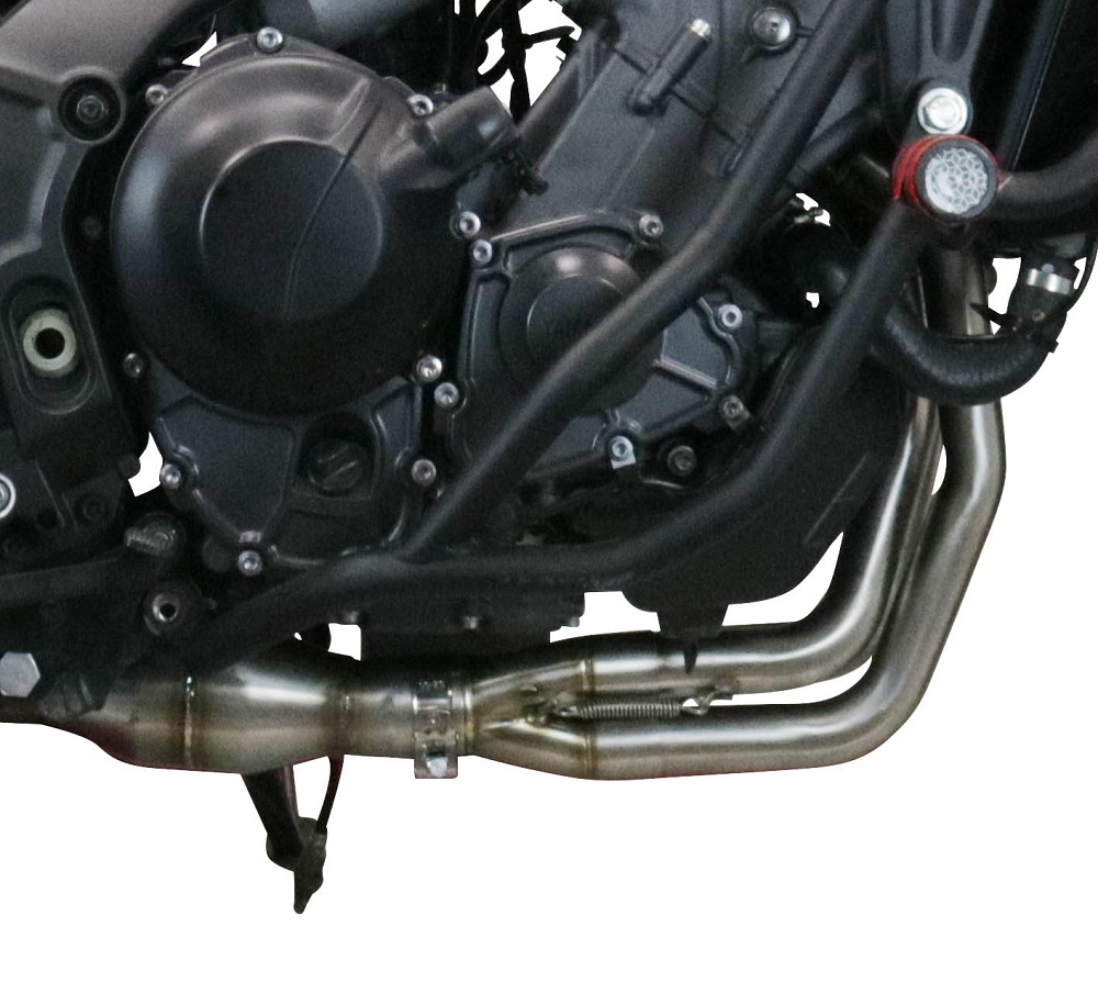 YamahaTracer 920212024M3 Black TitaniumPot échappement complet, non légal pour les pays de l'UE, avec db killer amovible
