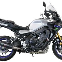 YamahaTracer 920212024M3 Black TitaniumPot échappement complet, non légal pour les pays de l'UE, avec db killer amovible