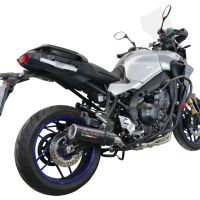 YamahaTracer 920212024M3 Black TitaniumPot échappement complet, non légal pour les pays de l'UE, avec db killer amovible