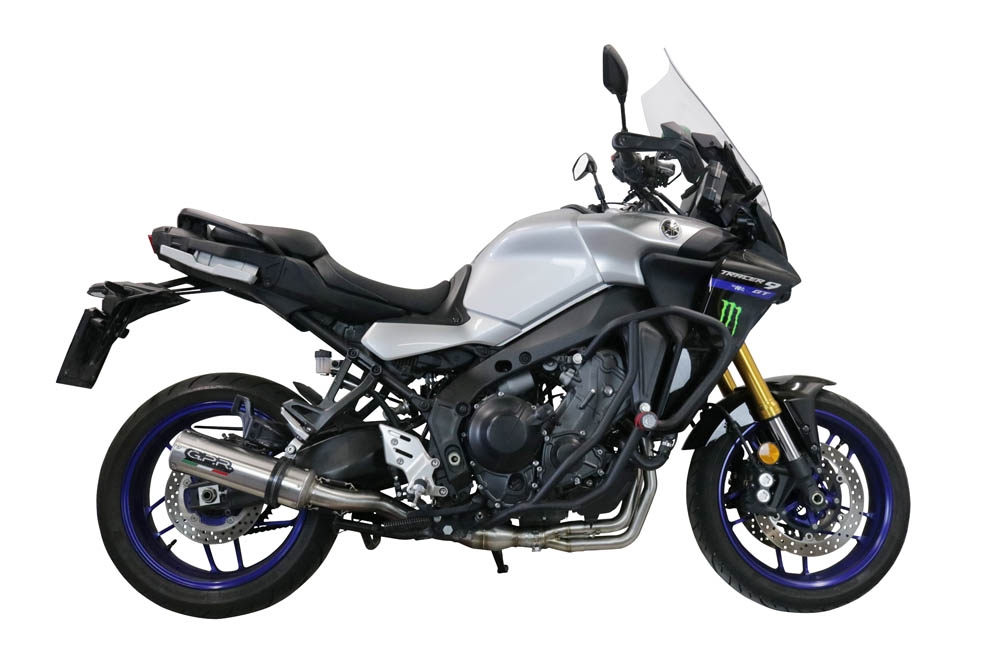 YamahaTracer 920212024M3 Inox Pot échappement complet, non légal pour les pays de l'UE, avec db killer amovible