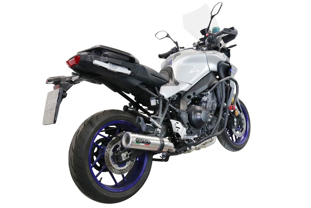 YamahaTracer 920212024M3 Inox Pot échappement complet, non légal pour les pays de l'UE, avec db killer amovible