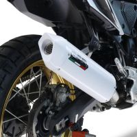 Pot echappement compatible avec Yamaha Tenere 700 2019-2020, Albus Evo4, Échappement légal, homologué,silencieux avec db killer amovible et tuyau de liaison spécifique 