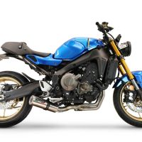 Pot echappement compatible avec Yamaha XSR900 2022-2024, M3 Inox , Pot échappement complet, non légal pour les pays de l'UE, avec db killer amovible 