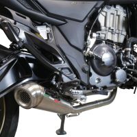 Pot echappement compatible avec Zontes 350 R1 2022-2024, Powercone Evo, Pot échappement complet, non légal pour les pays de l'UE, avec db killer amovible 