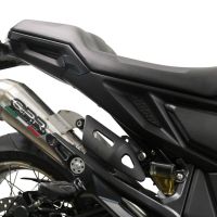 Pot echappement compatible avec Zontes 350 GK 2022-2024, Powercone Evo, Échappement légal, homologué,silencieux avec db killer amovible et tuyau de liaison spécifique 