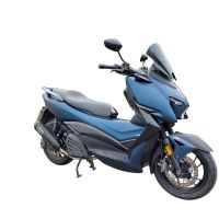 Pot echappement compatible avec Zontes M 125 2022-2024, Pentaroad Black, Pot échappement complet, non légal pour les pays de l'UE, avec db killer amovible 