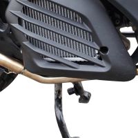 Pot echappement compatible avec Zontes M 125 2022-2024, Pentaroad Inox, Pot échappement complet, non légal pour les pays de l'UE, avec db killer amovible 