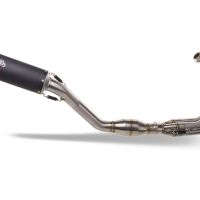 GPR pot echappement compatible avec  Yamaha Mt-09 2021-2024, M3 Black Titanium, Homologué et légal, système d'échappement complet avec catalyseur et db killer amovible 